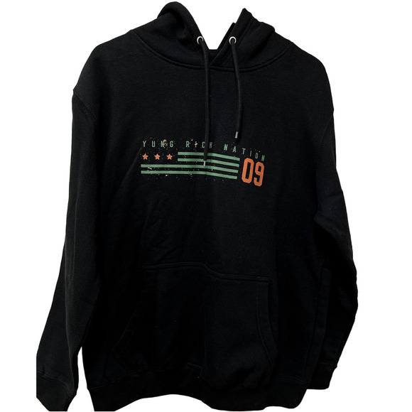 YRN-Yung Rich Nation-Global Force Hoodie-Size Large Mens-NWT - Picture 1 of 7